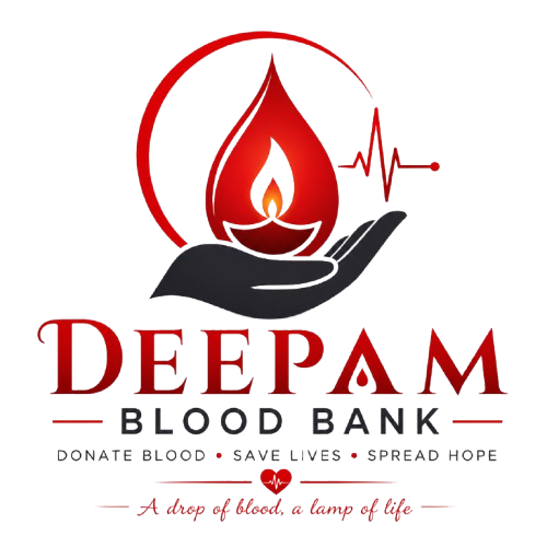 Deepam Blood Bank Logo